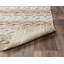 Tapis d'intérieur rayé beige fait à la main Armulfo-2069643083
