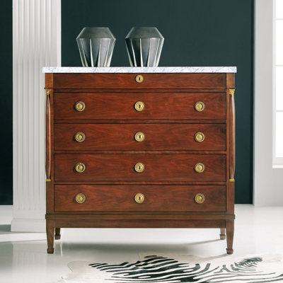 Commode 5 tiroirs l 46,25 po Modern Modern
