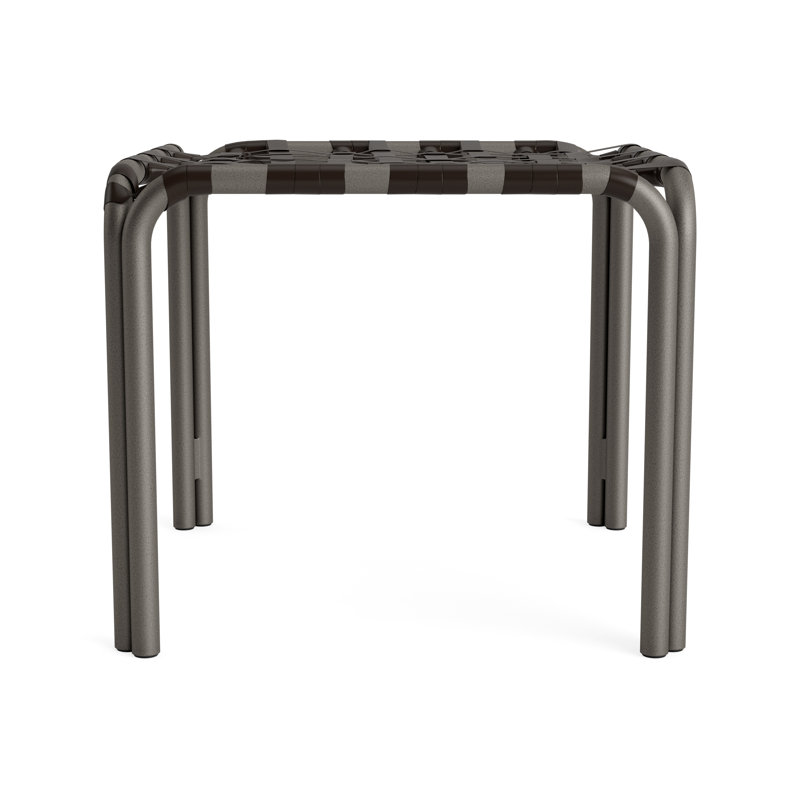 Kantan Outdoor Square Side Table, Mica, Coffee