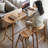 47.24"Bar Table and Chairs Set