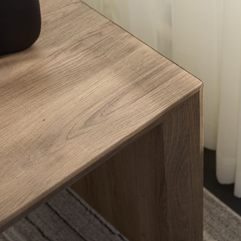 Woodrow Accent Table, Natural Brown