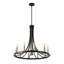 Lustre géométrique de style bougie-1036268489