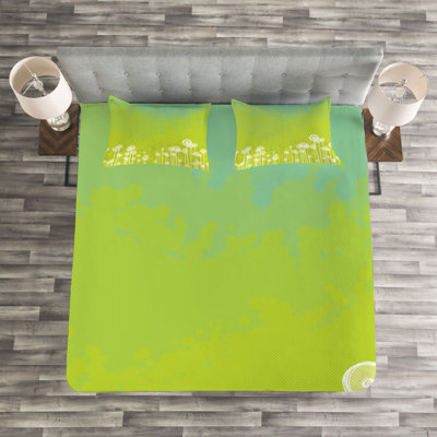 Ebern Designs Fruge Bedspread with Pillow Shams