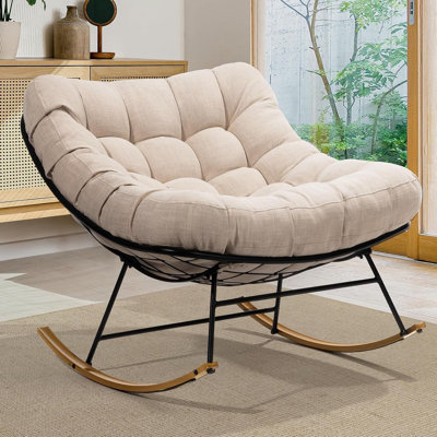 Chaise berçante Carlynne Moon