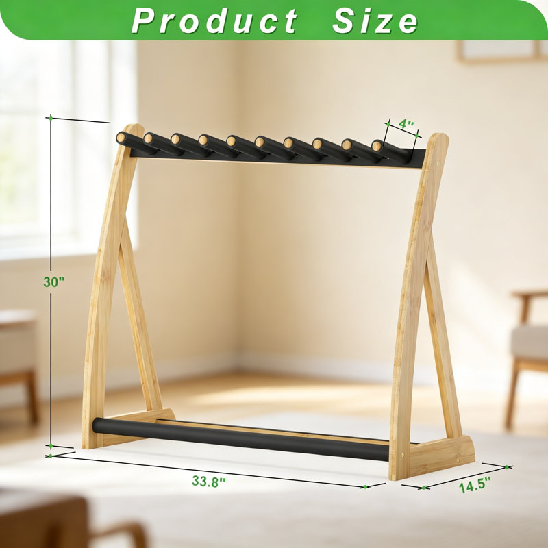 Support de guitare réglable pour guitare multiple pliable réglable