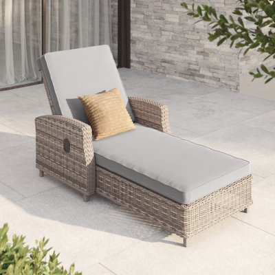 Alyeska Reclining Chaise with Sunbrella/Olefin Cushions