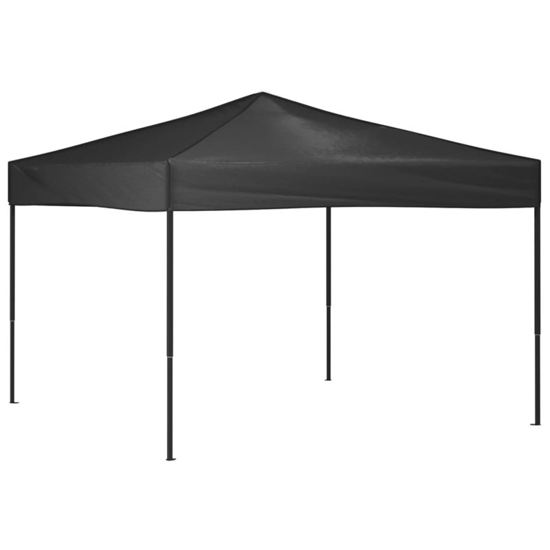 Dakota Fields Folding Party Tent Black, 245 x 292 x 292 cm, Black, Anthracite