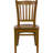 Orlison Vertical Slat Back Wooden Restaurant Chair-17283571-133938423