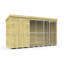 Dog Kennel and Run Full Height with Bars-81403550