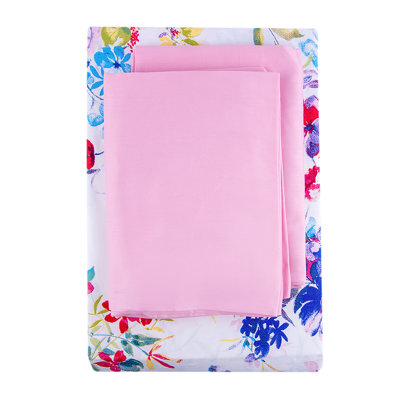 Sateen Floral Duvet Cover
