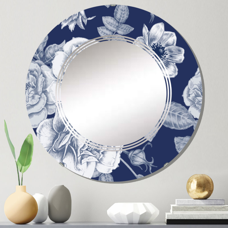 Circle Mirror, 24" x 24"