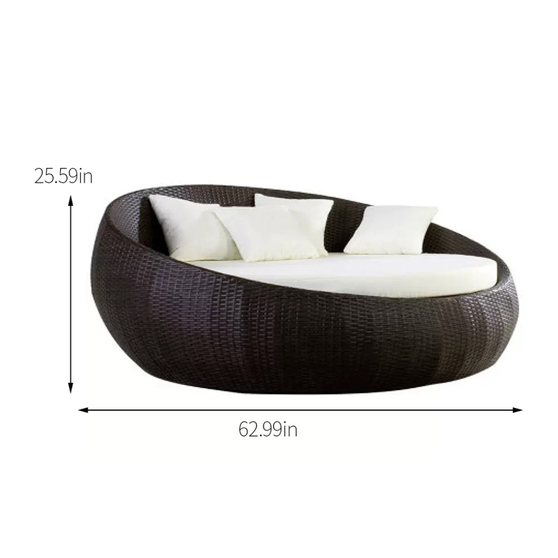 Lit de repos Leisure Outdoor Pation 62,99 de large