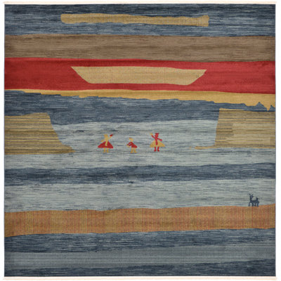 Tapis géométrique Abrigail