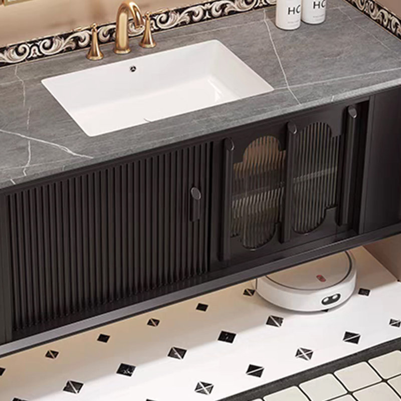 American-style simple bathroom cabinet, 55.12"