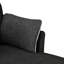 Chaise longue avec coussins et pieds robustes-1970203522