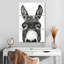 Peeking Donkey In Black And White-106819200