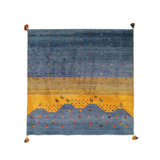 Canvello Gabbeh Brown And Grey Rug - 6'9 X 8'9"
