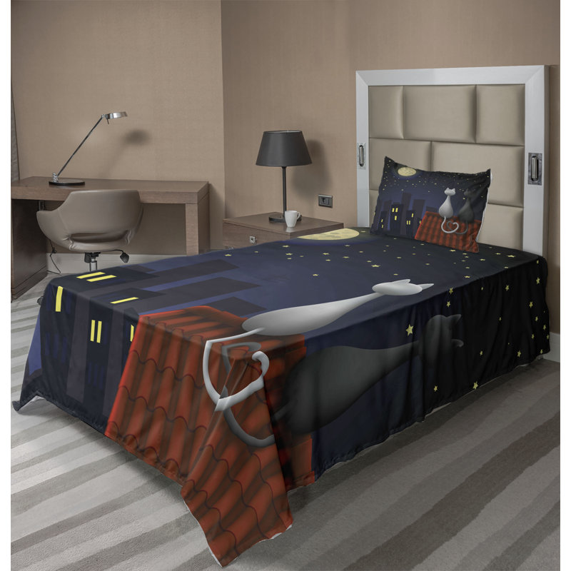 Microfiber Sheet Set, Twin Sheet Set + Fitted Sheet + 1 Pillowcase