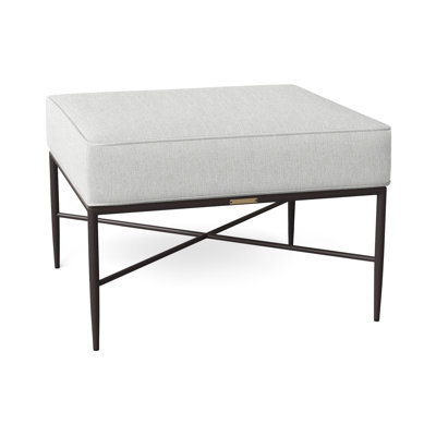 Carmel Outdoor Ottoman with Cushion