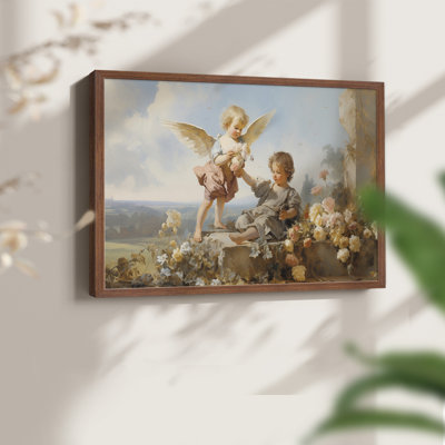 Angels From Above-IX - Reproduction encadrée - Restickable