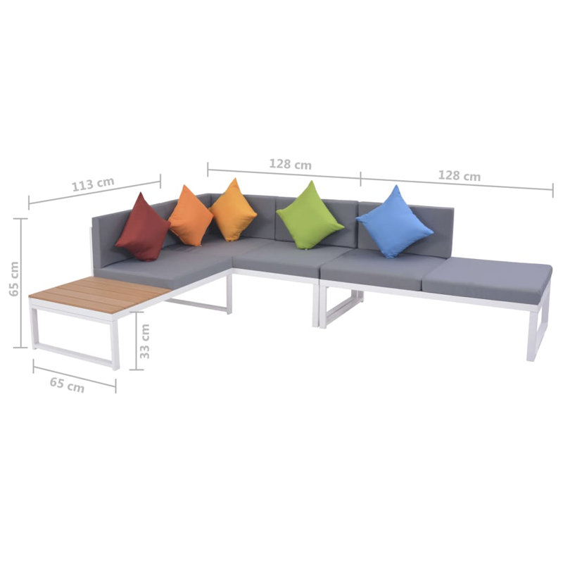 Ensemble de conversation modulaire Tynemouth
