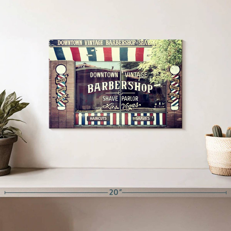 Salon de coiffure Lilie American West Vegas, H 8 po x l 12 po
