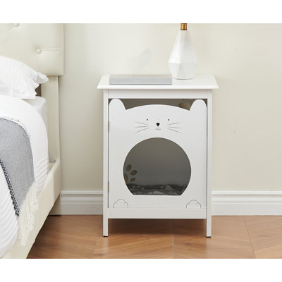 Adlai 47.5cm W Manufactured Wood Bedside Table