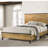 Fraser Natural Pine Queen Panel Bed