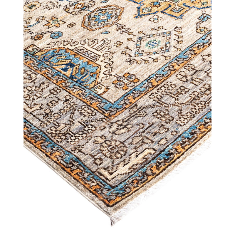 Serapi One-of-a-Kind 3'11" x 5'10" Hand Knotted Area Rug