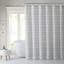 Shoreline Cotton Geometric Single Shower Curtain-282314634