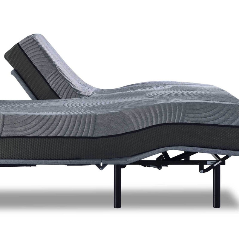 Grand matelas moelleux gel Max 12 pouces, Grand lit