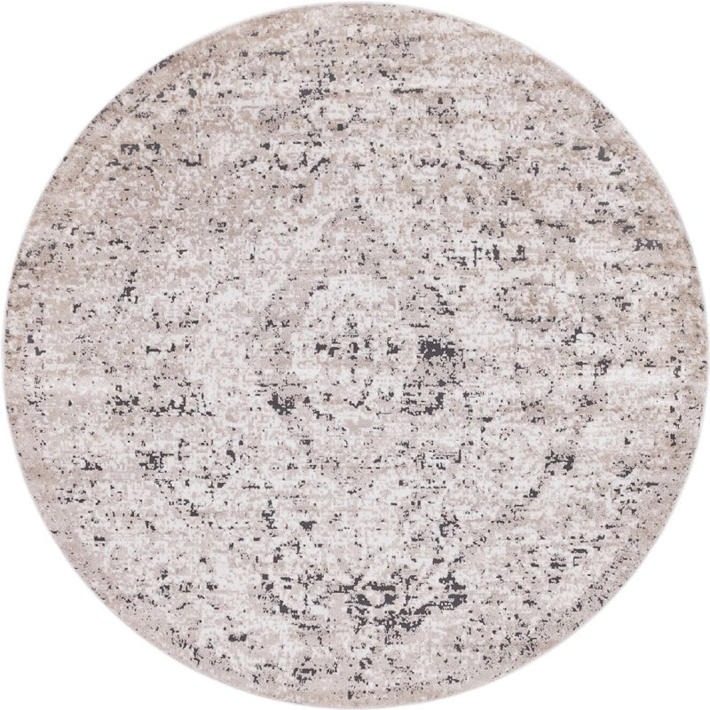 Moree Ikat Indoor Rug, Round 3'3"