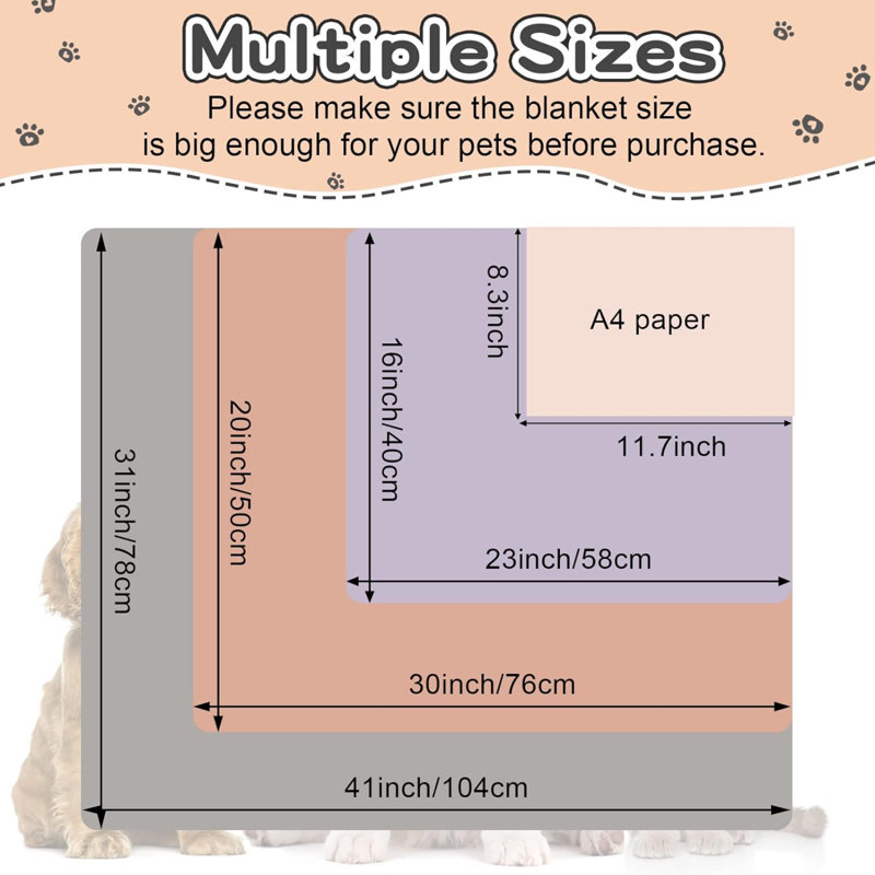Fleece / Microfiber Pet Blanket