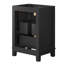 Base de meuble-lavabo simple 24 po Modway uniquement en noir