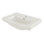 Clayton Ceramic 27" Pedestal Bathroom Sink with Overflow