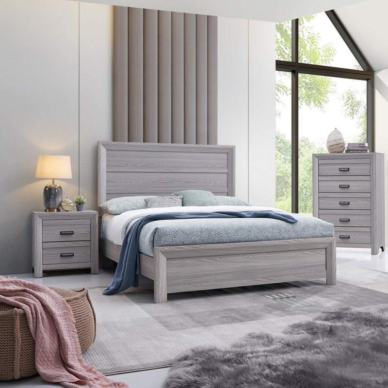 Mobilier de chambre à coucher 1Pc, Gris