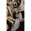 Lustre en cristal de roche empire russe clair, feuille d'or et plaque d'or-91897795-91897799-131071932