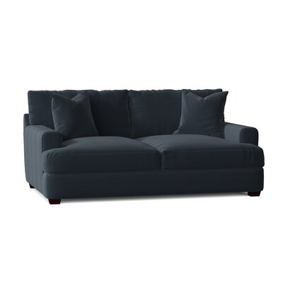 Emilio 65"" Recessed Arm Loveseat With Reversible Cushions -  Wayfair Custom Upholstery™, 51BC3F65C8CC44D1827F572ABC69D1BF