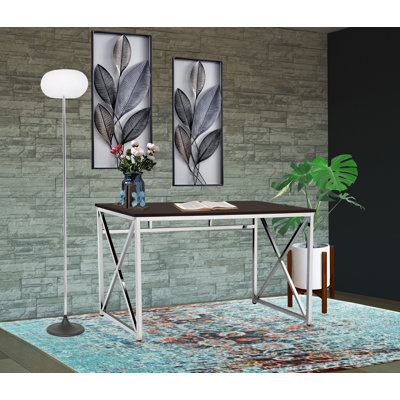 Office Workspace Desk MDF/Chrome