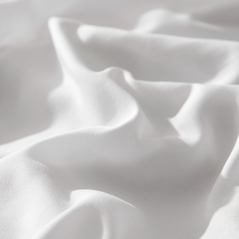  Ensemble de draps en microfibre à température régulée, Ensemble de draps pour lit simple + drap-housse +, Blanc