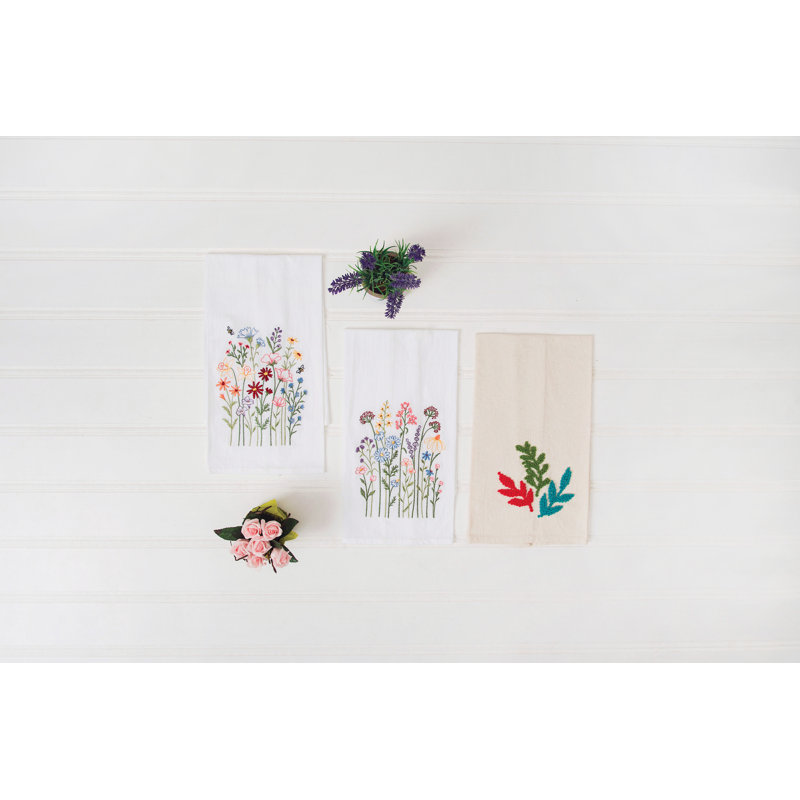 Serviette de jardin botanique