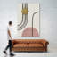 «Abstract Shapes A Lines # 2» sur impression sur toile-92588333