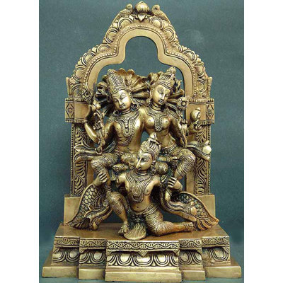 Lakshmi-Narayana sur Garuda