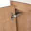Meuble-lavabo mural 24 po avec lavabo en céramique blanche et porte à fermeture en douceur-129437841