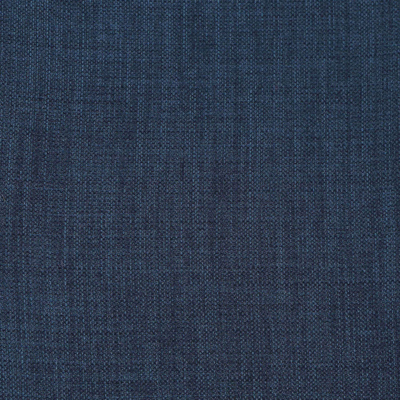 Elijah 22.5" Width Fabric Upholstered Side Chair, Dark Blue