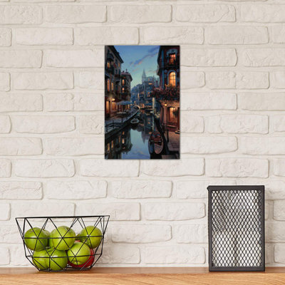 Placidity 1 Piece Wrapped Canvas Painting