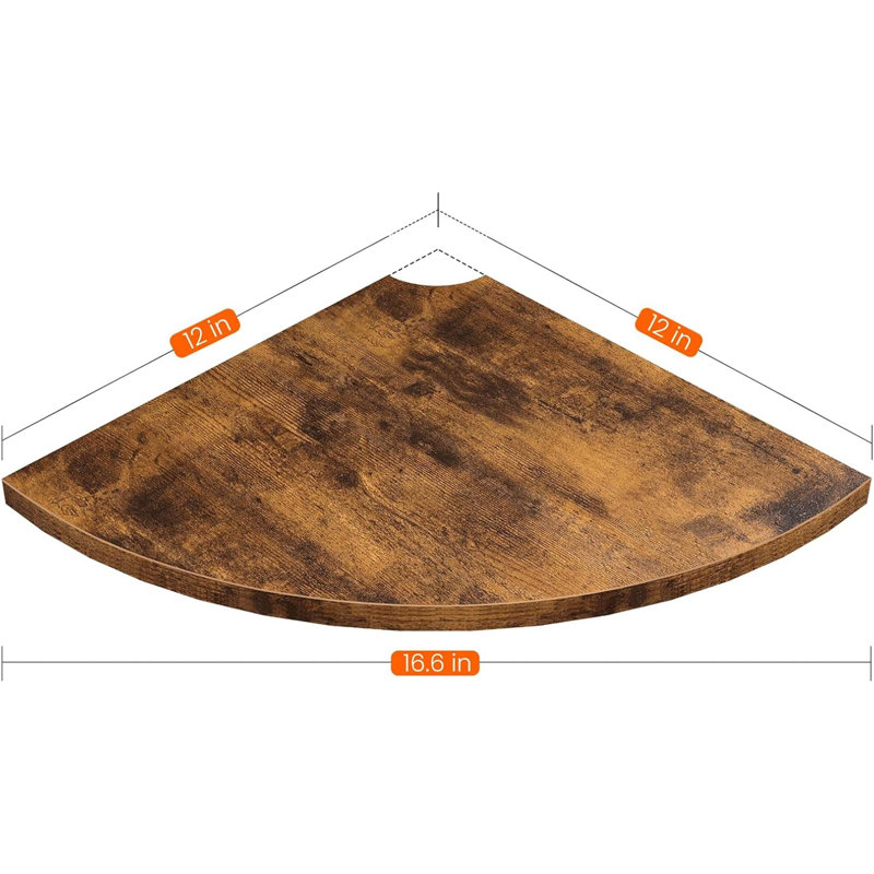 Wall Mounted Corner Shelf