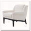 Chaise d'appoint moderne avec accoudoirs évasés-703652817