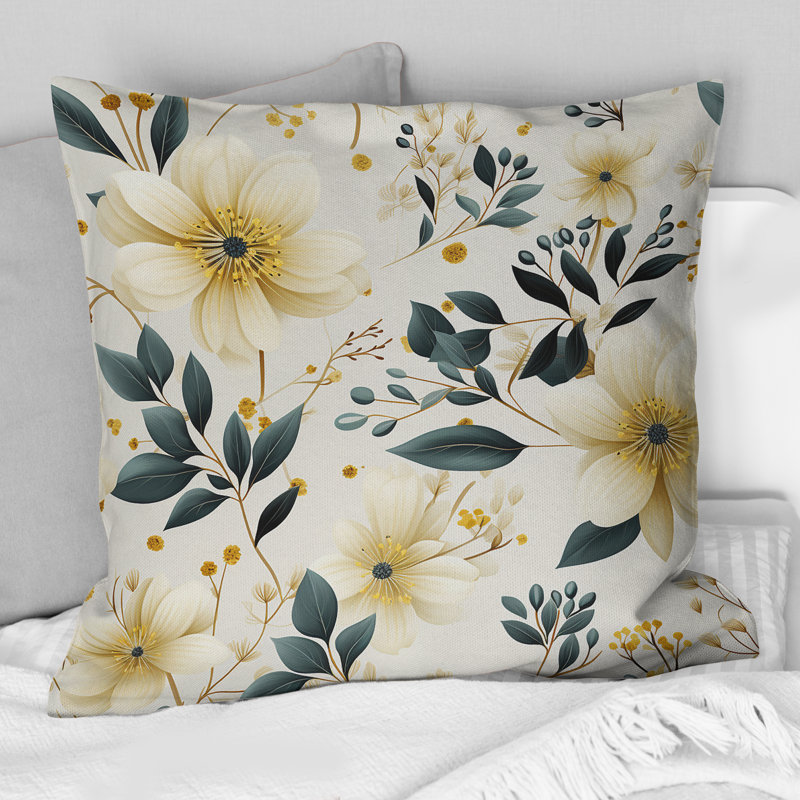  Throw Pillow, 16"H x 16"W