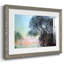 Antibes vues de La Salis par Claude Monet - Reproduction d'art, encadrée sous verre et sous passe-partout, grand format pour salon-1376334720-1376334723